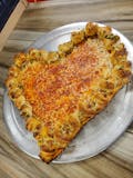 Heart Shape plain pizza with Garlic Knots