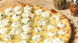White Garlic Pizza Large 18"