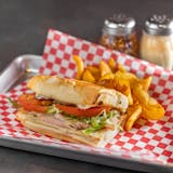 Turkey BLT Club Sandwich
