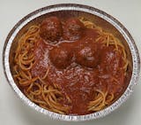 Pasta with Meatball & Sauce