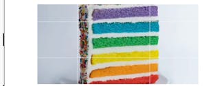 “NEW” Vanilla Rainbow Cake