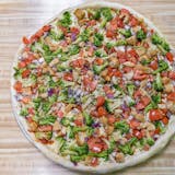 Chicken, Broccoli, & Tomato Pizza