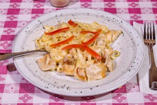 Fettuccine Alfredo with Chicken