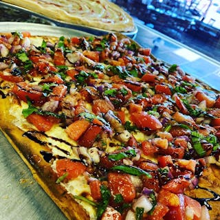 Bruschetta Square Pizza