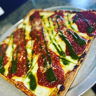 Sicilian Pizza Slice