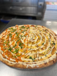 Grilled Chicken Caesar Pizza