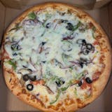 All Vegetable Pizza