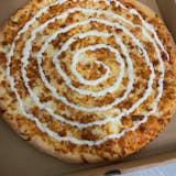 Buffalo Grilled Chicken Pizza