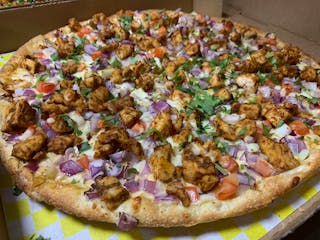 C5. Butter Chicken Pizza