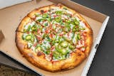 The Mean Green Pizza