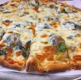 White Pizza (Thin Crust)