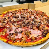 Millennium Park Meat Lovers Deep Dish Pizza