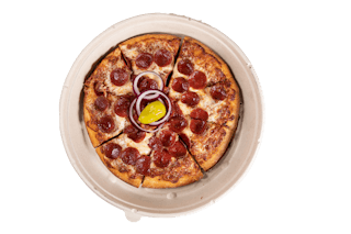 All Meat Pizzadilla