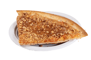 Caramel Apple & Carrot Delight Pizza Slice
