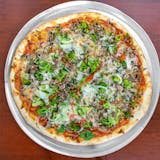 Vegetable Pizza - Medium 16''