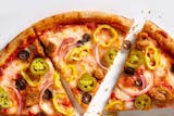Half Hot Link Pizza & Side Special