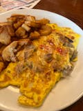 Steak Fajita Omelette Breakfast