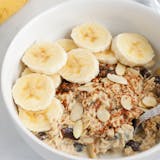 Quaker Oatmeal with Banana & Raisins Breakfast