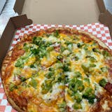 Broccoli & Cheddar Pizza