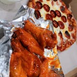 Personal 6" Cheese 1 Topping Pizza and 5 Wings