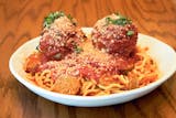 Meatballs & Pasta  Marinara