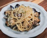 Squid Ink Chitarra & Clams