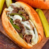 Philly Cheesesteak Grinder