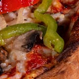 Vegan Sausage & Peppers Pizza