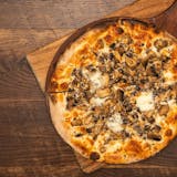 Thin Crust Black Truffle & Mushrooms (Tartufo) Pizza