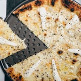 Thin Crust Cacio E Pepe Pizza