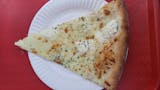 White Pizza Slice