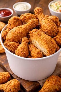 Fried Bucket of Chicken