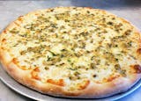 Pizza with White Clam Sauce