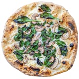Spinach & Mushroom Pizza