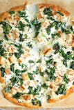 Spinach & Garlic Pizza