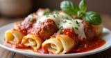 Manicotti with One Side