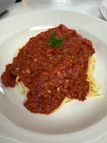 Spaghetti with Meat Sauce Lunch