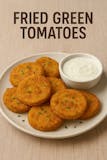 Fried green tomatoes (6)