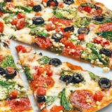 Greek Pepperoni Pizza