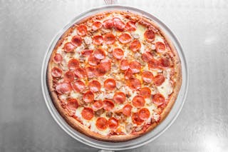 Stuffed Meat Pizza