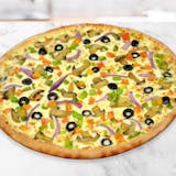 Thin Crust Piara Veggie Pizza