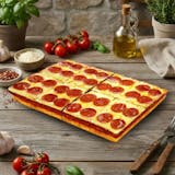 Deep Dish Pepperoni Pizza