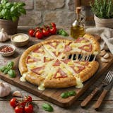 Stuffed Crust Hawaiian Pizza