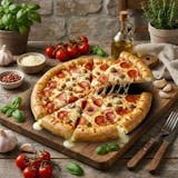 Stuffed Crust Meat Lovers Pizza