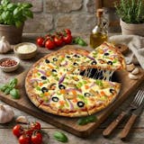 Thin Crust Veggie Pizza