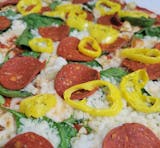BYO Vegan St. Louis Style Thin Crust Pizza