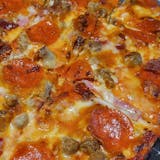 THE Gluten Free Meats Pizza