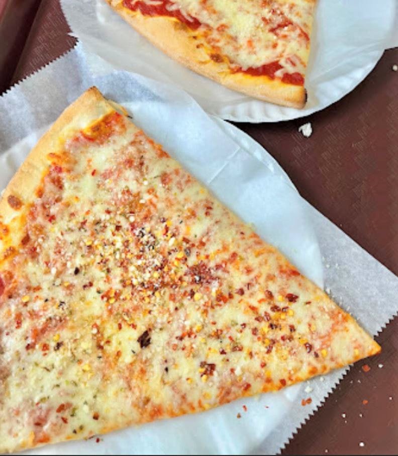 Order Cheese Pizza Slice - Pizza By The Slice food online from Fresh Pizza store, Ridgewood on bringmethat.com