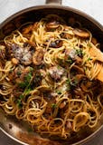 Spaghetti with Mushrooms