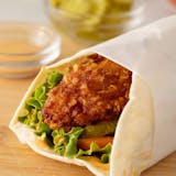 Breaded Chicken Breast Wrap